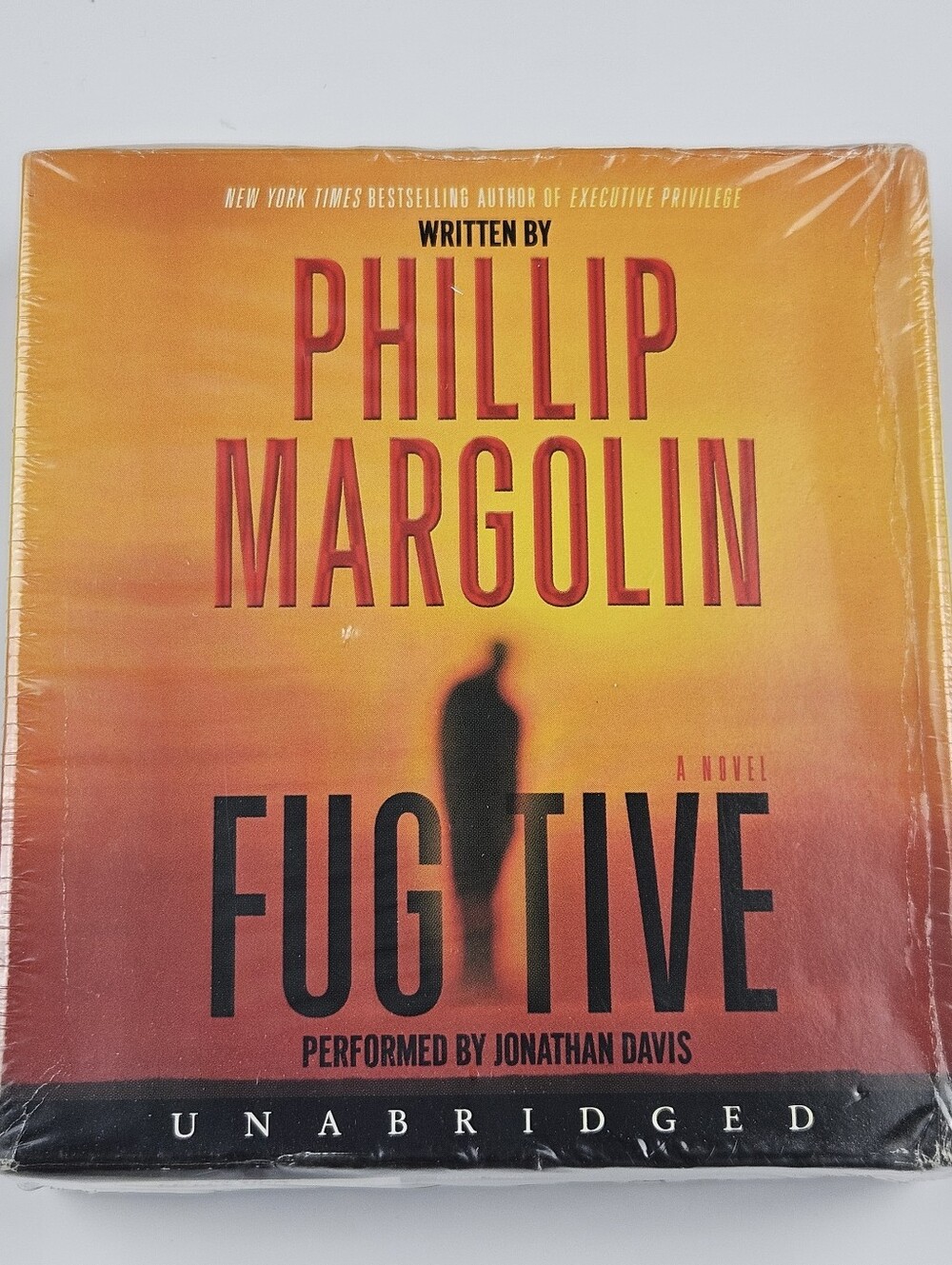 Phillip Margolin Fugitive SEALED Unabridged Audiobook 8 CDs Jonathan Davis